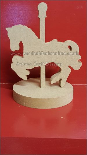 Single Carousel Horse