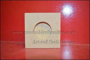 square t light holder