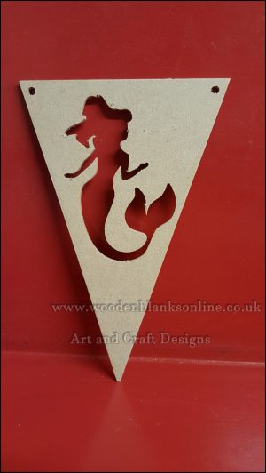 Mermaid bunting