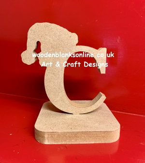 Santa hat stocking holder C