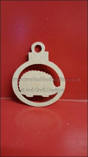 Hedgehog bauble