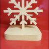 Snowflake stocking holder