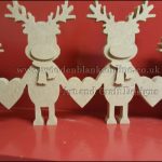 Reindeer Family of 4