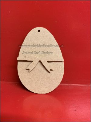 Easter Egg with 2 Bows