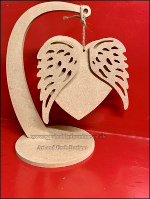 Stand with angel heart