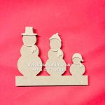 The Snowman Family - Male/Female/child