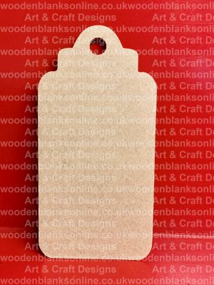 large door tag 200 x 100 x 3mm
