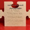 Dad jigsaw our lives