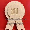 Double Engraved Rosette
