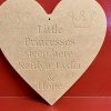 Little princesses sleep here personalised