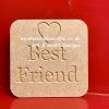 Best Friend coaster