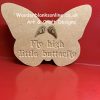 Fly high little butterfly with angel wings