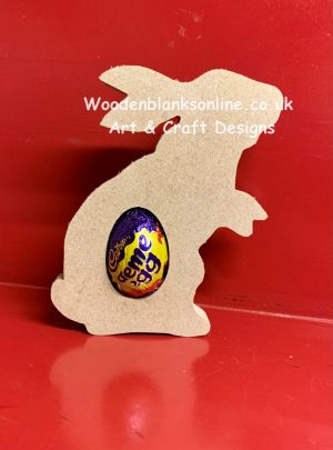 New shape creme standing rabbit