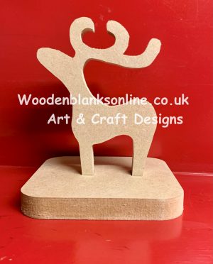 Reindeer stocking holder