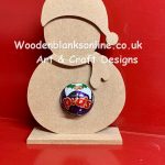 Snowman Pudding Holder