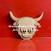 Highland cow heads medium