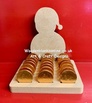 Snowman Coin advent Holder (2)