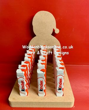 Snowman Kinder advent Holder (2)