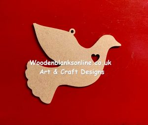 Dove 140 high x 180 wide