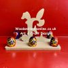 Mini egg holder initial E