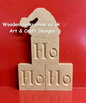 Ho Ho Ho 18mm blocks (2)