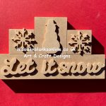 Let it Snow Blocks Design 2