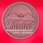 Personalised Rainbow Plaque