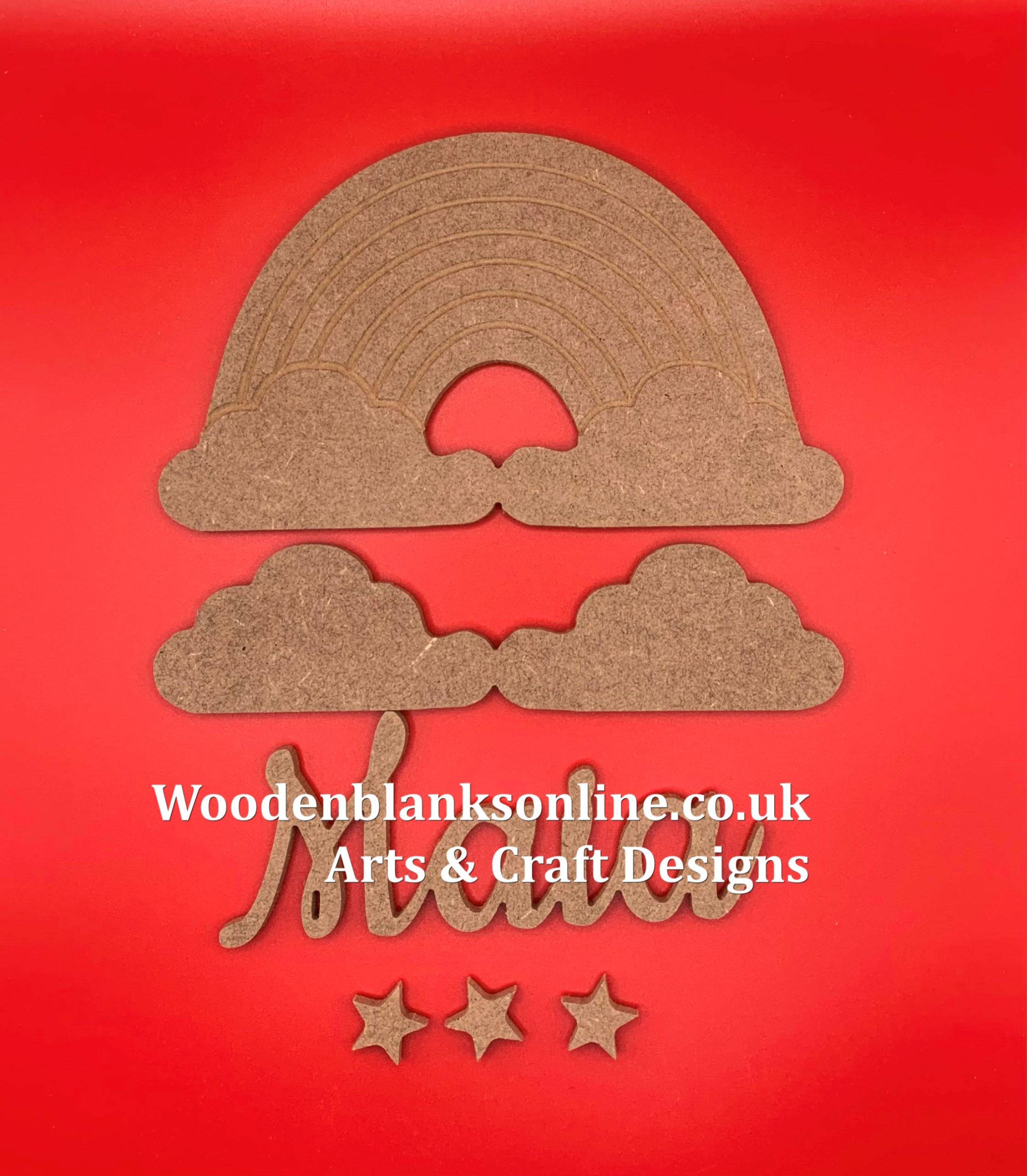 Personalised Rainbow Plaque (2) Personalised Rainbow Plaque (2)